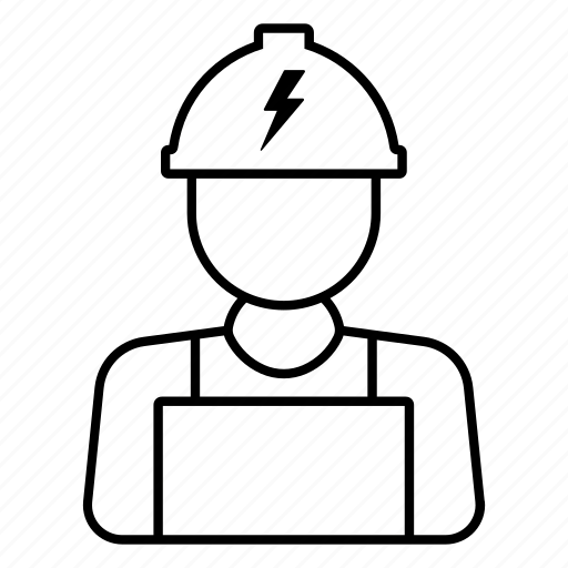 Electrician, electrical, man, people, person icon - Download on Iconfinder