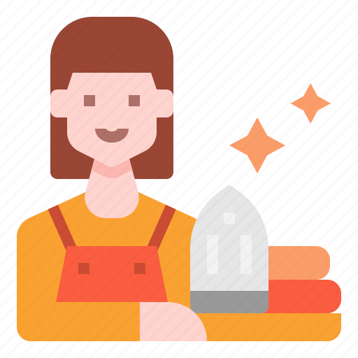 Avatar, housekeeper, maid, occupation, people, user, woman icon - Download on Iconfinder
