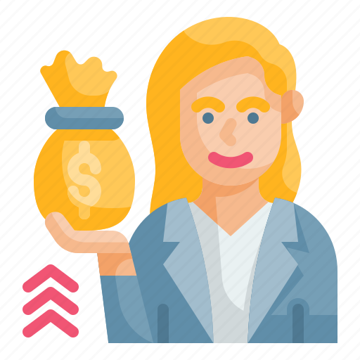 Advisor, financial, consultant, consult, woman icon - Download on Iconfinder