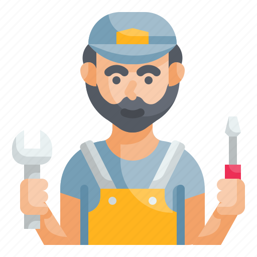 Mechanic, technician, repair, engineer icon - Download on Iconfinder