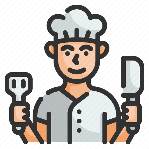 Chef, cook, professions, man, avatar icon - Download on Iconfinder