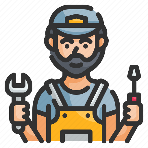Mechanic, technician, repair, engineer icon - Download on Iconfinder