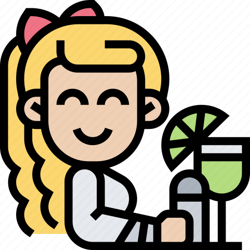 Bartender, cocktail, mixologist, bar, waitress icon - Download on Iconfinder