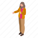 without, home, careless, person, isometric