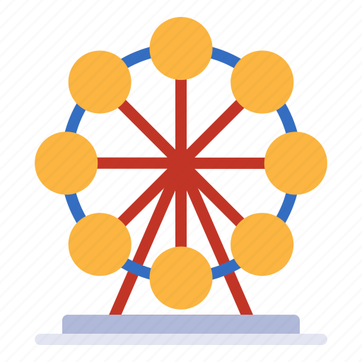 Ferris, wheel, carnival, circus, festival icon - Download on Iconfinder