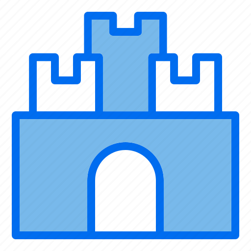1, castle, building, tower, citadel, fortress icon - Download on Iconfinder
