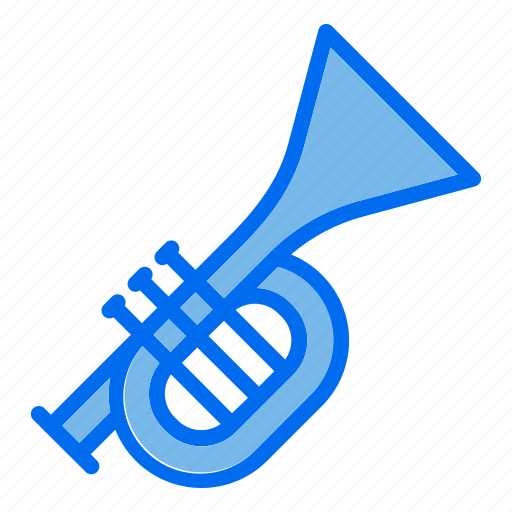 Trumpet, carnival, festival, instrument, music icon - Download on Iconfinder