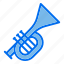 trumpet, carnival, festival, instrument, music 