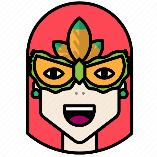 Carnival, circus, festival, mask icon - Download on Iconfinder
