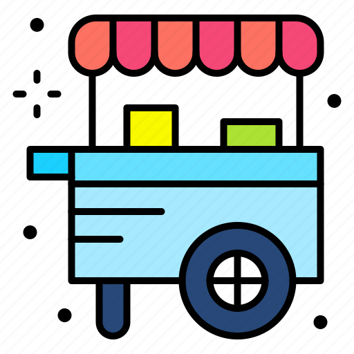 Cart, food, stand, street, meal icon - Download on Iconfinder