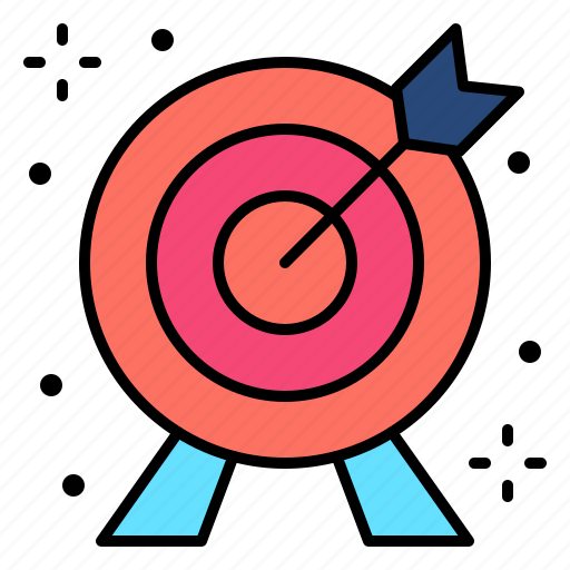 Arrow, target, archery, board, dart icon - Download on Iconfinder