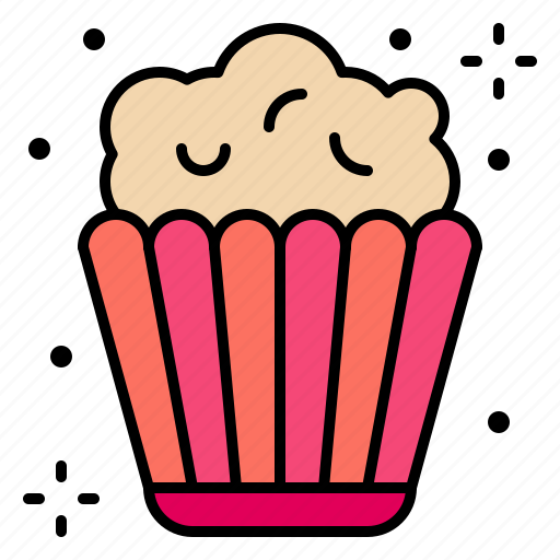 Popcorn, food, box, snack, fast icon - Download on Iconfinder