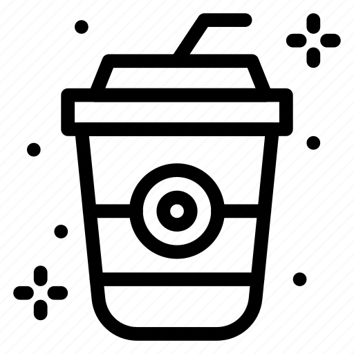 Drink, soda, paper, cup, soft, straw icon - Download on Iconfinder