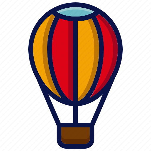 Air balloon, amusement, carnival, circus, hot air balloon, parade, travel icon - Download on Iconfinder