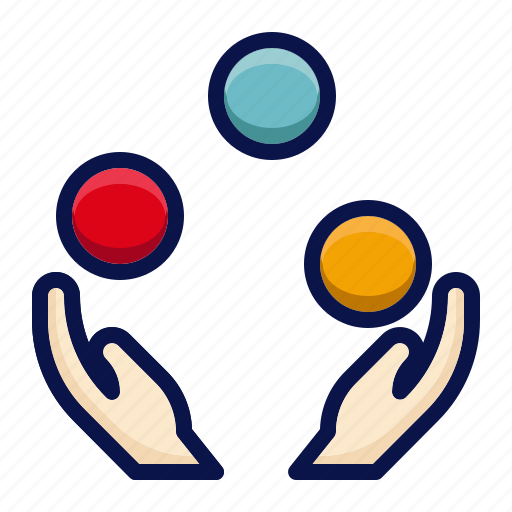 Amusement, carnival, circus, juggling, juggling balls, parade, show icon - Download on Iconfinder