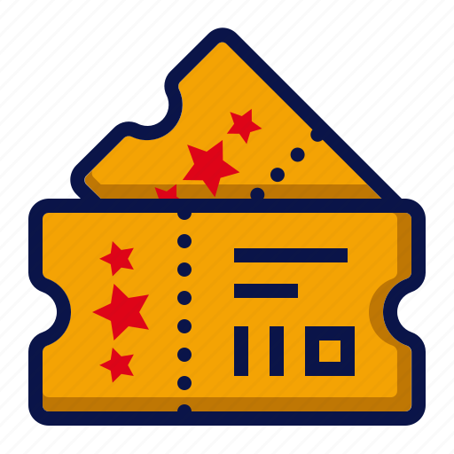 Amusement, carnival, circus, parade, pass, theater, ticket icon - Download on Iconfinder
