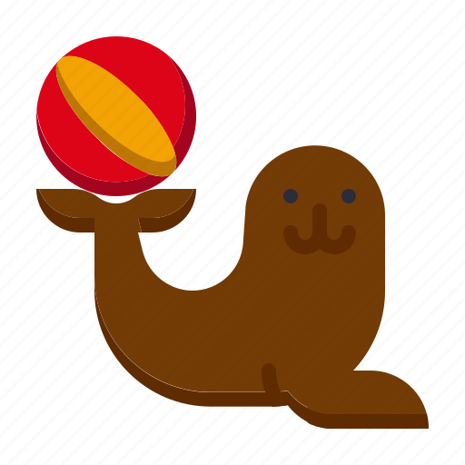 Amusement, animal, attractions, carnival, circus, parade, seals icon - Download on Iconfinder