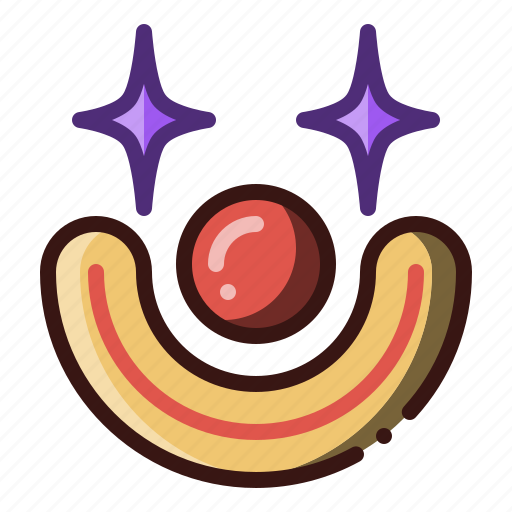 Clown, circus, carnival, halloween, harlequin icon - Download on Iconfinder