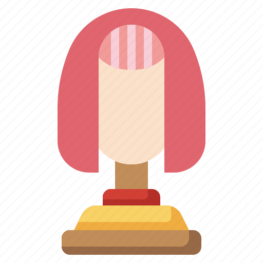 Wig, birthday, party, hairdo, carnival, beauty, costume icon - Download on Iconfinder