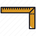 carpenter, design, measure, ruler, tool