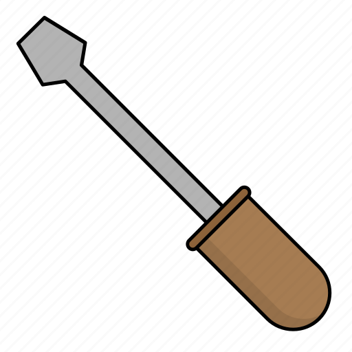 Screwdriver, tools, carpenter, and, elements icon - Download on Iconfinder