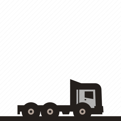 Big truck, container truck, house mover truck, six wheelers, truck, truck head, twelve wheelers icon - Download on Iconfinder