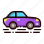 car, coupe, passenger, sloping, vehicle 