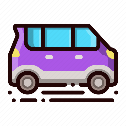 Automobile, car, light, microvan, van icon - Download on Iconfinder