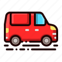 car, delivery, transportation, van, vehicle