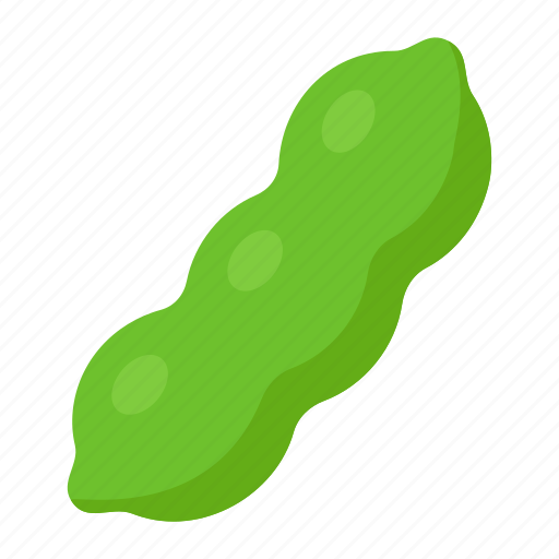Peas, pea, green, legume, cartoon, cute, vegetable icon - Download on Iconfinder