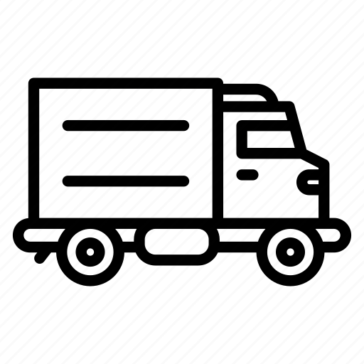 Delivery, truck, shipping, courier, service, van, transport icon - Download on Iconfinder
