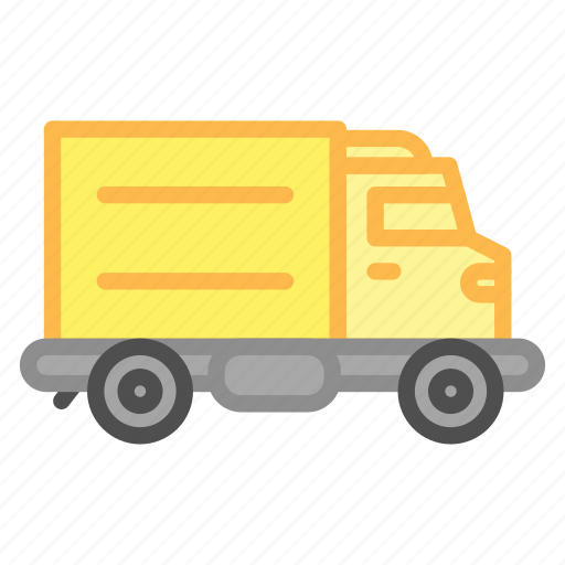 Delivery, truck, shipping, courier, service, van, transport icon - Download on Iconfinder