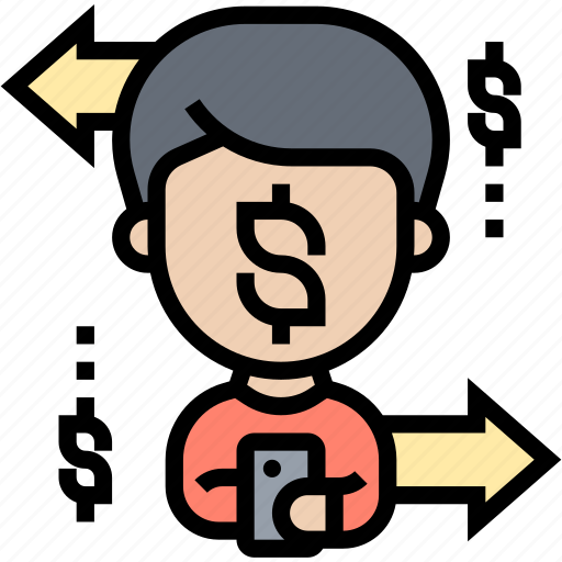 Money, transfer, transaction, online, payment icon - Download on Iconfinder