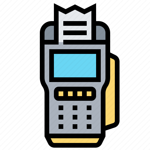 Card, cashless, credit, machine, payment icon - Download on Iconfinder
