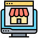computer, marketing, marketplace, online, shopping