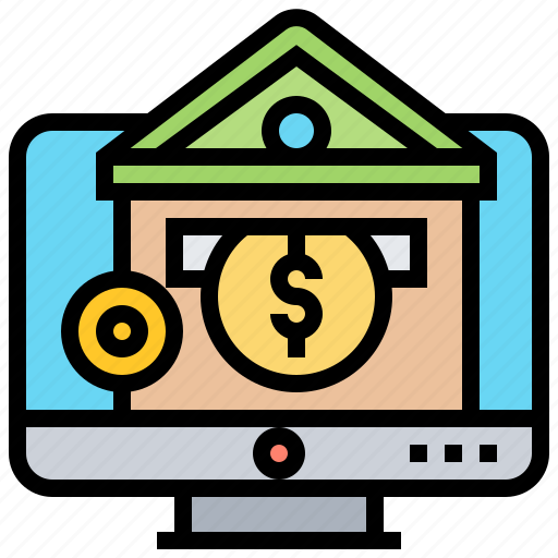 Banking, financial, internet, online, transaction icon - Download on Iconfinder