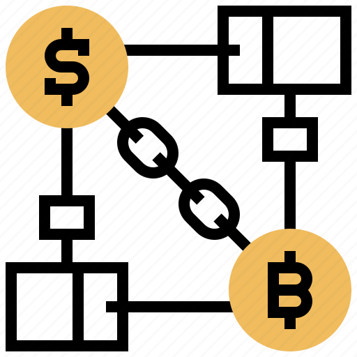 Bitcoin, blockchain, cryptocurrency, digital, financial icon - Download on Iconfinder