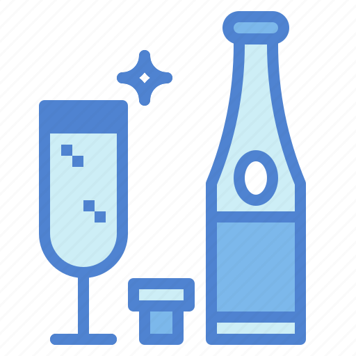 Alcohol, alcoholic, celebration, champagne, drinks icon - Download on Iconfinder