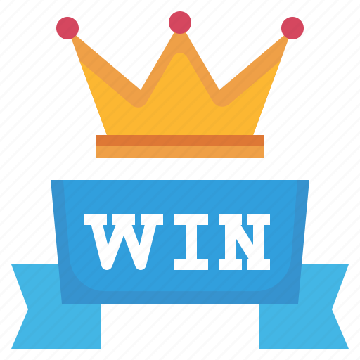 Win, crown, exclusive, entertainment, casino icon - Download on Iconfinder