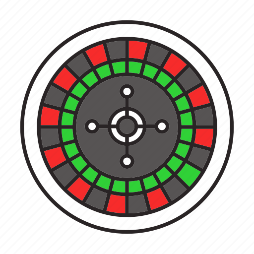 Bet, casino, gambling, game, jackpot, roulette, wheel icon - Download on Iconfinder