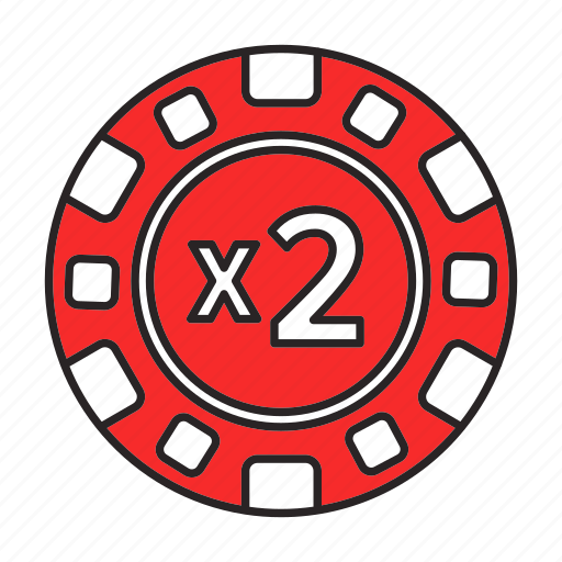 Bet, blackjack, casino, chip, double, game, poker icon - Download on Iconfinder