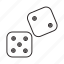 casino, cube, dice, dot, gambing, game, play 