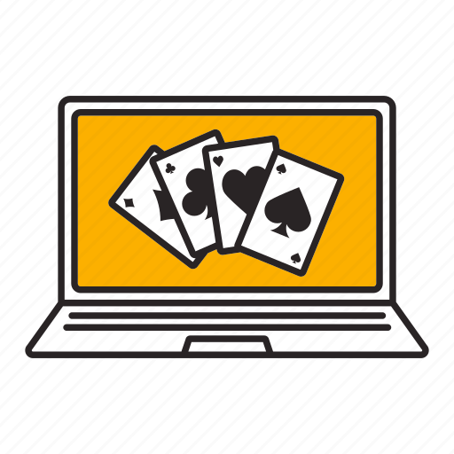 Ace, blackjack, casino, kare, laptop, online, poker icon - Download on Iconfinder