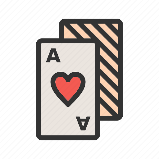 Cards, casino, game, heart, luck, playing, poker icon - Download on Iconfinder