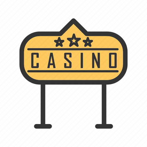 Casino, gambling, game, light, red, royale, sign icon - Download on Iconfinder