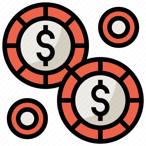 Casino, chips, dollar, gamble, gambler, gambling icon - Download on Iconfinder