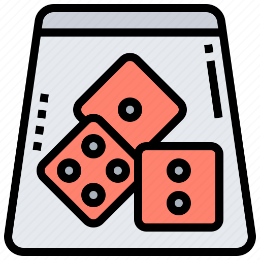 Bet, dice, gambling, game, number icon - Download on Iconfinder