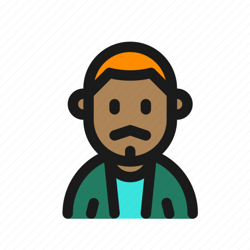 User, avatar, profile, man, moustache, adult icon - Download on Iconfinder