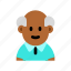 user, avatar, profile, man, old, grandpa, senior 