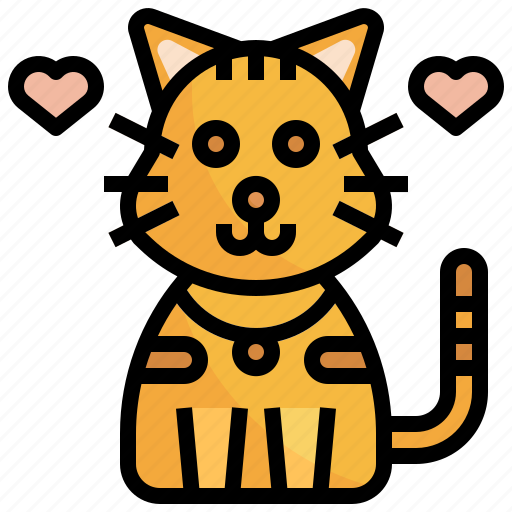 Cat, love, animals, pet, hands, gestures, breed icon - Download on Iconfinder